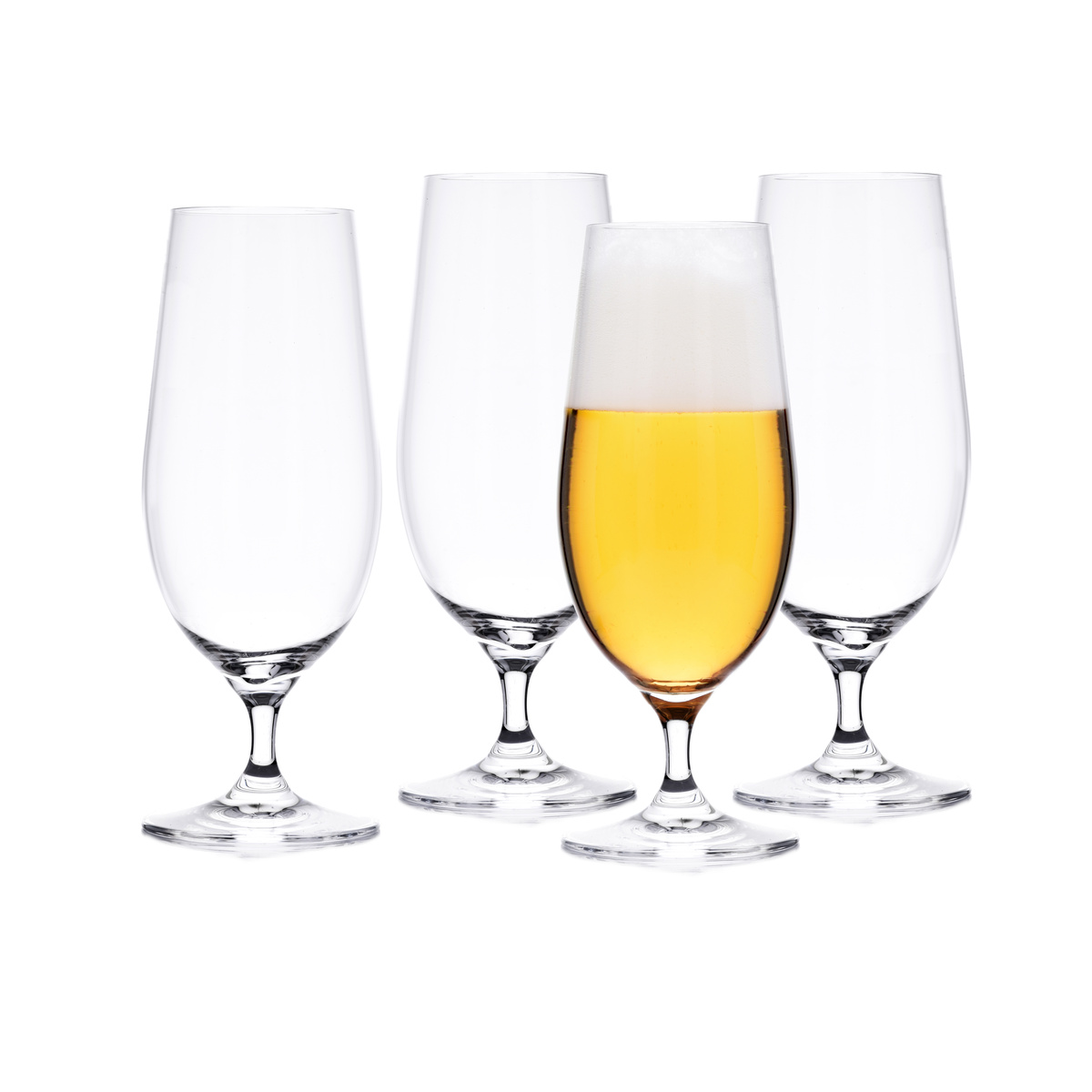 

Набор бокалов DUKA BEER для пива прозрачные стеклянные 4 шт 460 мл