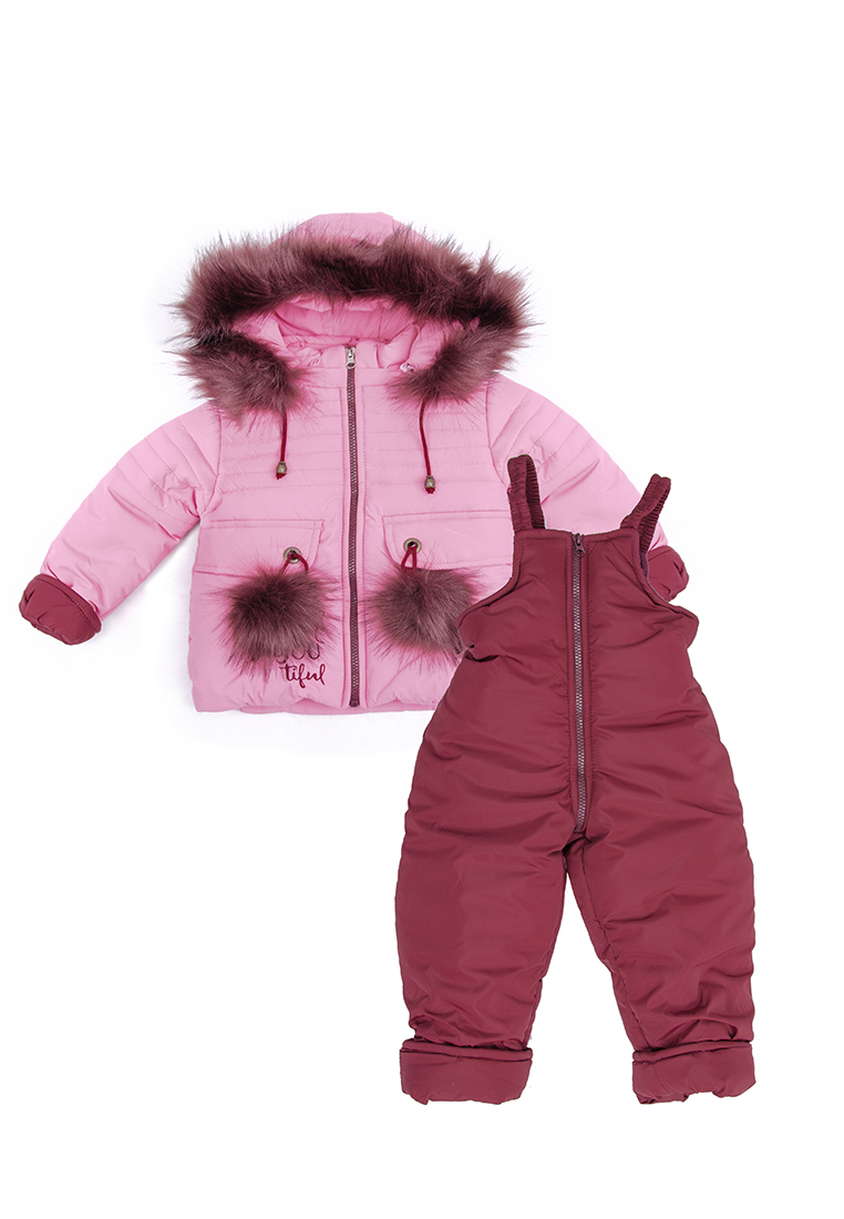 

Комплект комбинезонкуртка Vestes 47575 р56 104см розовый 47575