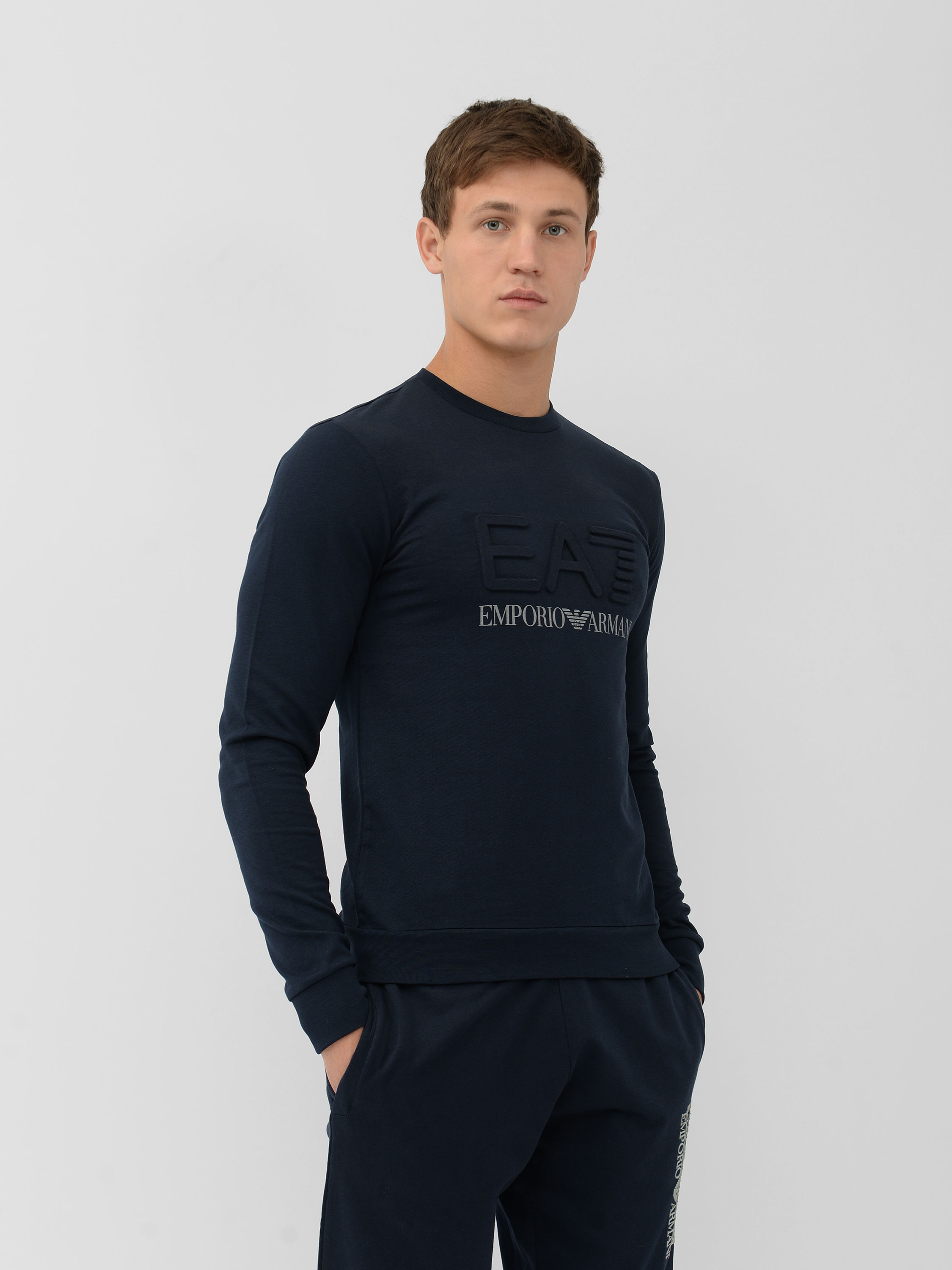 

Свитшот Emporio Armani 10174 L (48) Темно-синий