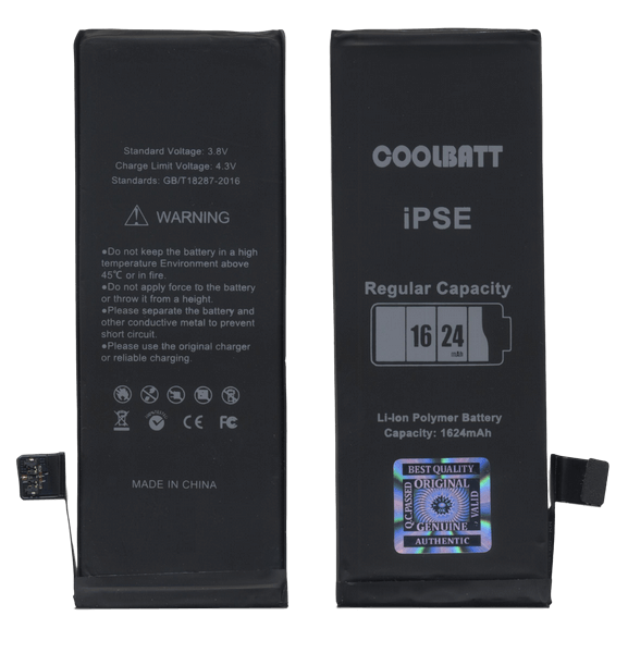 

Батарея CoolBatt для iPhone SE / iPhone 5SE A++ ( 5451 )