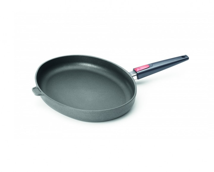

Сковорода овал WOLL Nowo Titanium Induction 38*28.4*5см, индукция