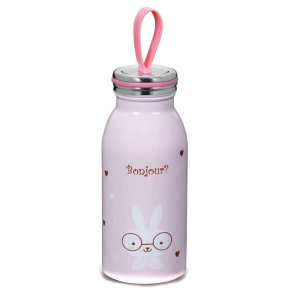 

Термо-бутылка Korkmaz Bambino Kids 350мл, розовый (A691)