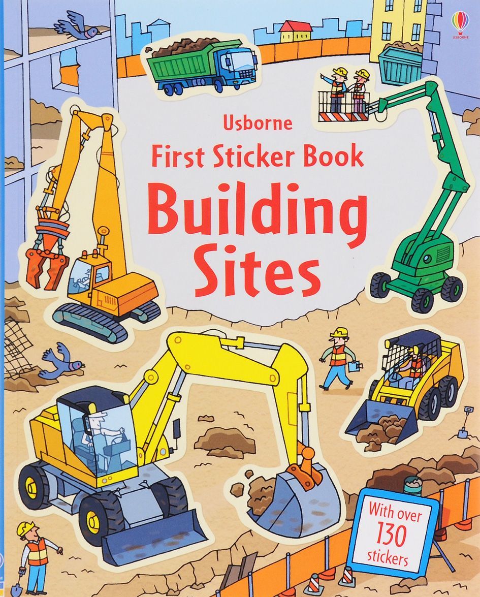 

First Sticker Book Building Sites