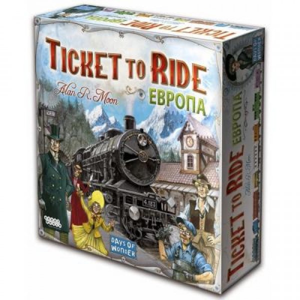 

Настольная игра Hobby World Ticket to Ride: Европа (3-е рус. изд.) (1032)