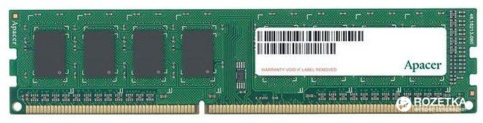 

Оперативная память Apacer DDR3-1600 4096MB PC3-12800 (DL.04G2K.KAM)
