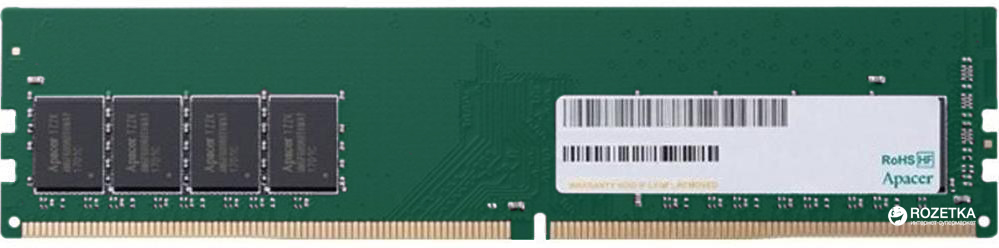 

Оперативная память Apacer DDR4-2400 4096MB PC4-19200 (EL.04G2T.KFH)