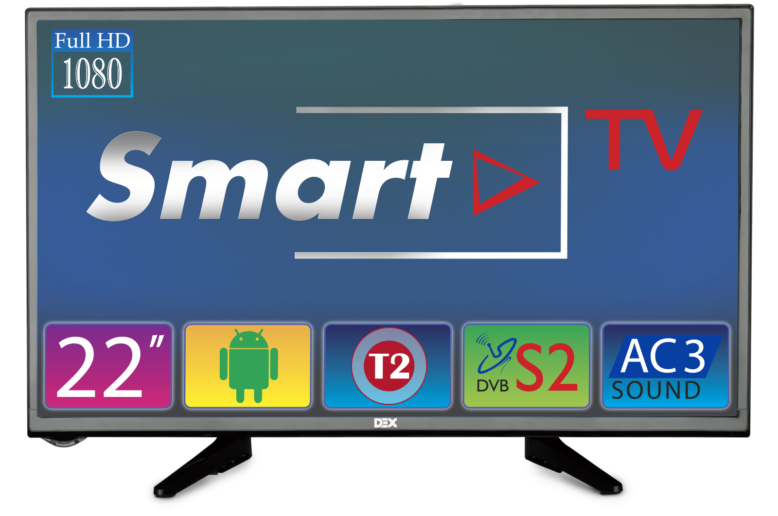 Телевизор DEX LED LE2255SM купить в интернет-магазине ROZETKA ...