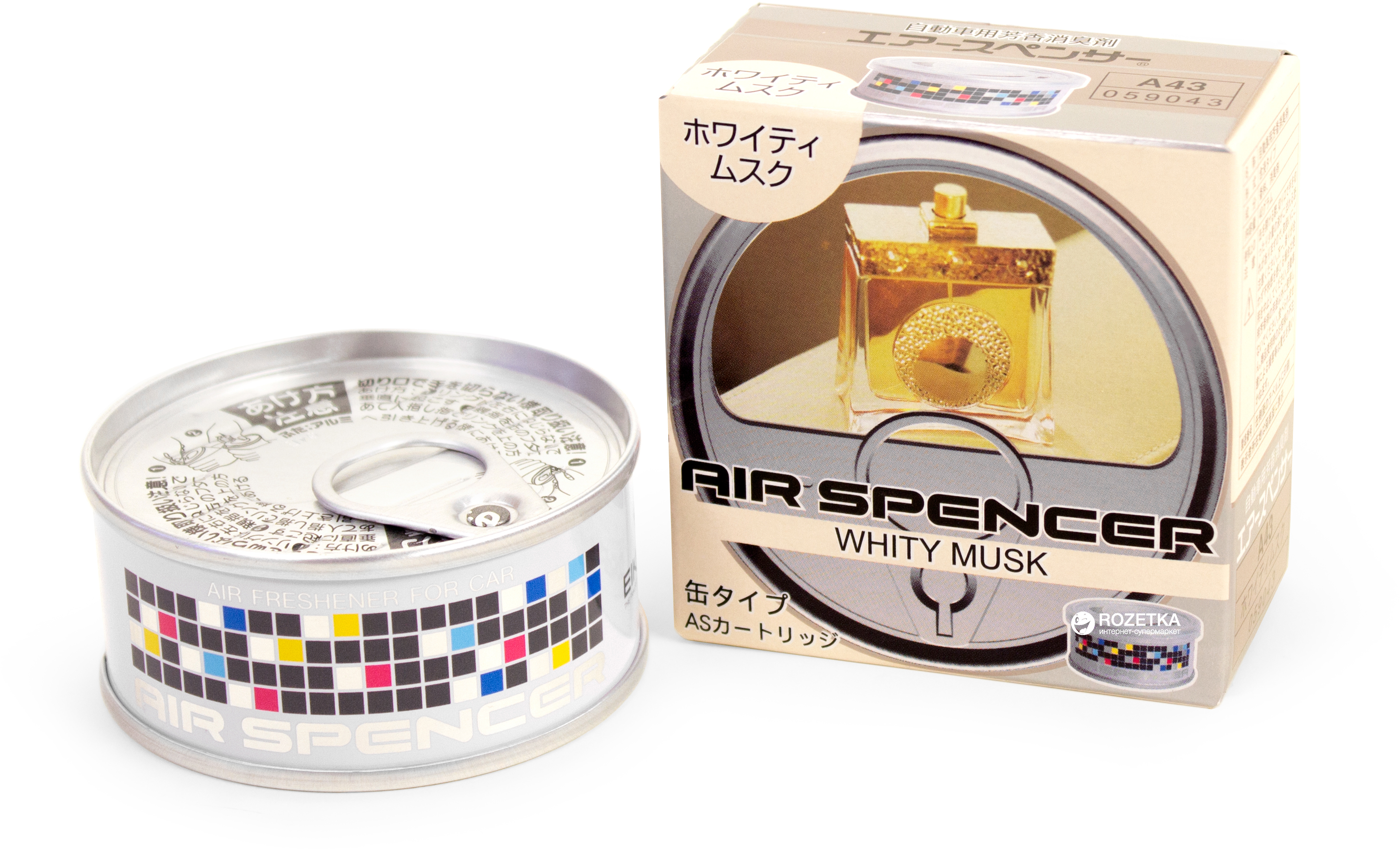 

Ароматизатор Eikosha Air Spencer Whity Musk A-43