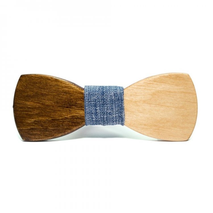 

Деревянная Галстук-Бабочка Gofin wood 9х3 см Деревяный 000030328
