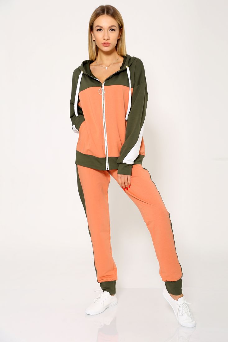 

Женский спортивный костюм AGER XS-S Оранжевый 000032054