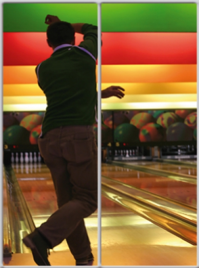 

Шкаф купе Luxe Studio Стандарт-1 Фотопечать Игры-4 1100x2200x600 двухдверный