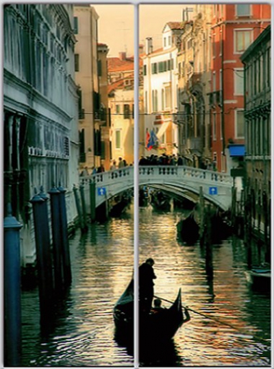 

Шкаф купе Luxe Studio Стандарт-1 Фотопечать Архитектура-8 1700x2200x600 двухдверный