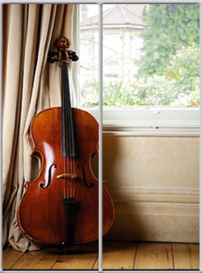 

Шкаф купе Luxe Studio Стандарт-1 Фотопечать Музыка-3 1200x2200x600 двухдверный