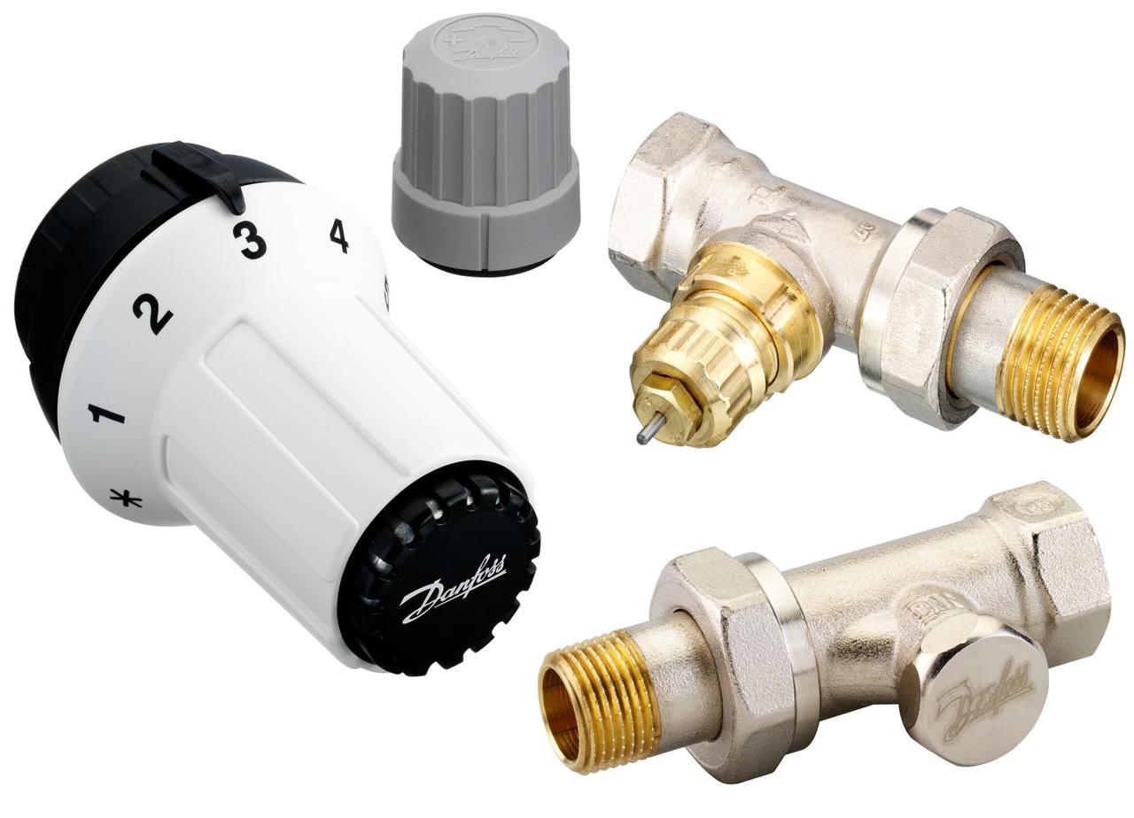 

Комплект термостатический Danfoss RAS-C + RA-FN + RLV-S 1/2", прямой (JN63013G5254)