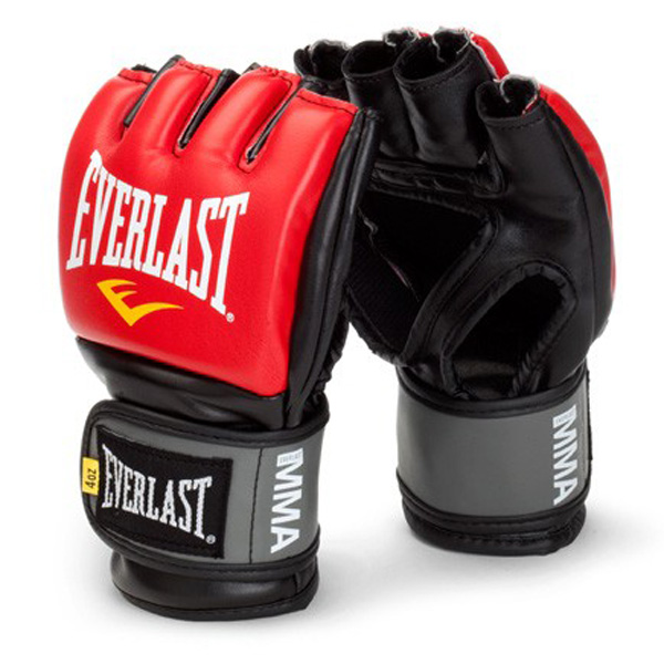 

Перчатки тренировочные Everlast ММА Pro Style Grappling Gloves красный L/XL 7778RLXL