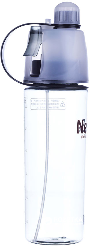 

Фляга для воды Mindo New B 600 мл Черная (md8015-black)