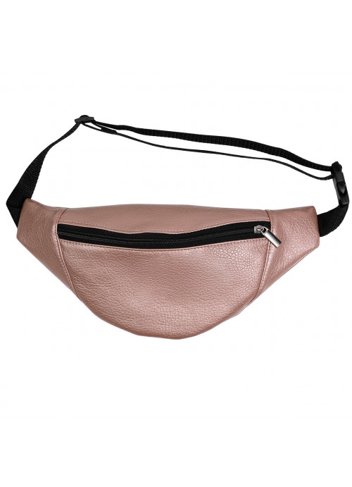 

Сумка женская на пояс (бананка) Sambag 33х14 см Розовый