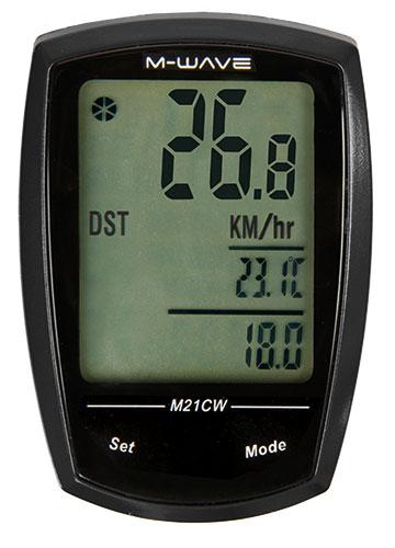 

Велокомпьютер M-Wave M21CW беспроводный Черный (A-L-0082)