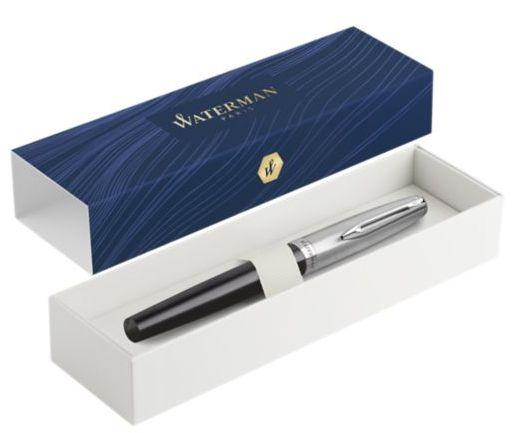 

Перьевая ручка Waterman EMBLEME Black CT FP F (13 500)