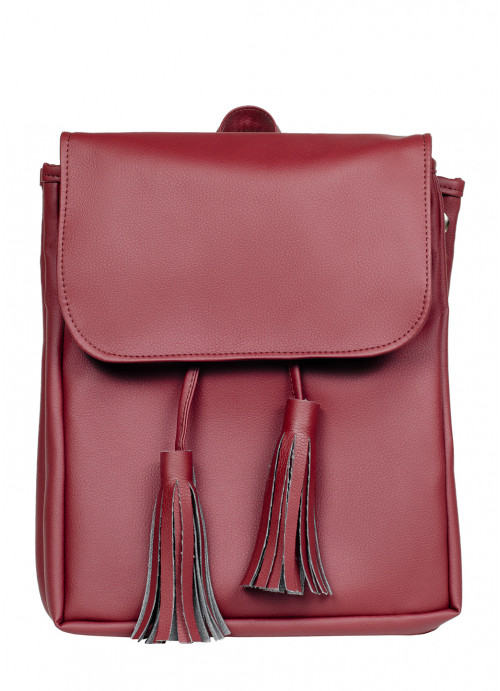 

Рюкзак женский Sambag 38х18х28 см Бордовый