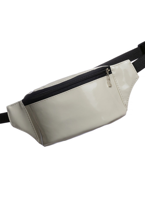 

Сумка женская на пояс (бананка) Sambag 22х12х4 см Бежевый