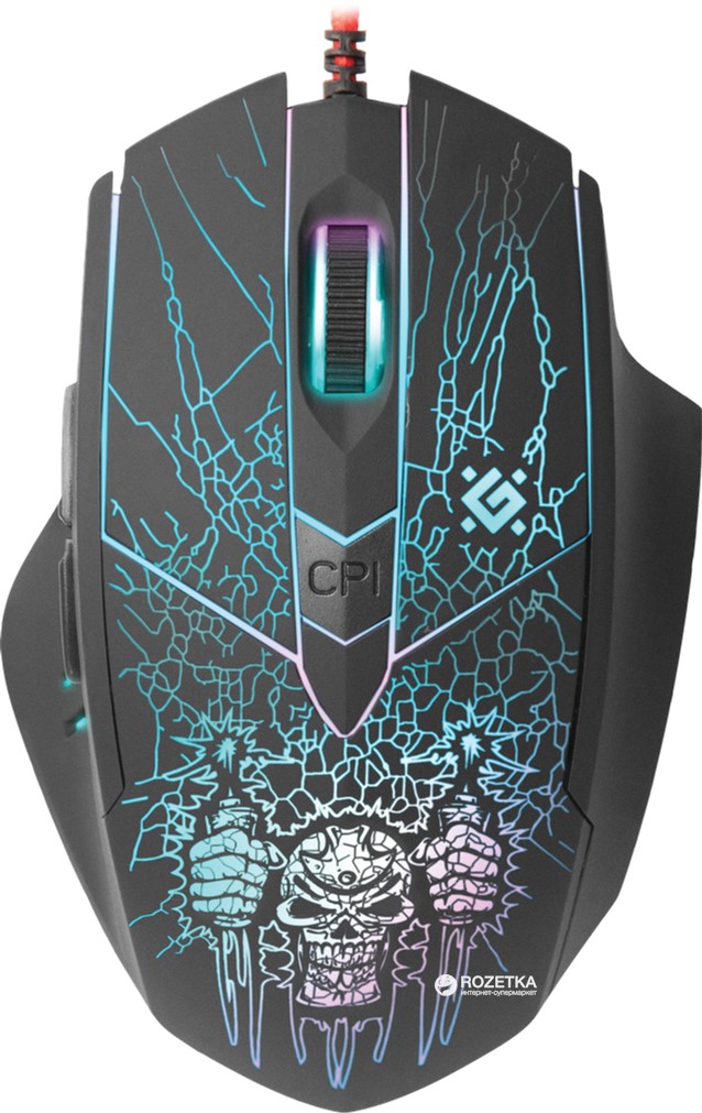 

Мышь Defender Doom Fighter GM-260L USB Black (52260)