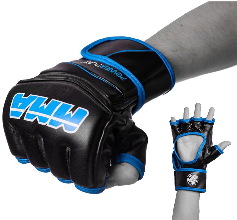 

Перчатки MMA PowerPlay 3055 M Black/Blue (PP_3055_M_Blue)