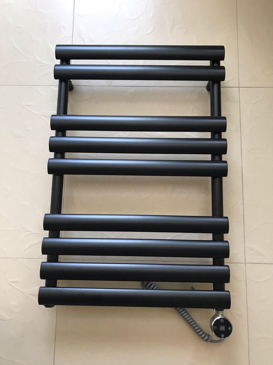 

Полотенцесушитель электрический Art Design Мира 82x50 см, черный электрический