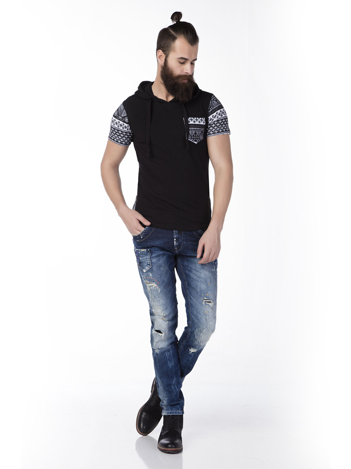 

Футболка Cipo&Baxx CT193 L Черная