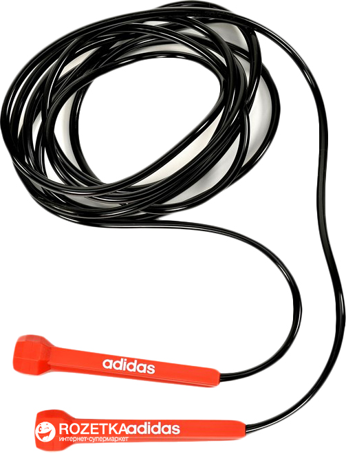 

Скакалка Adidas Skipping Rope 3 м Black-Orange (ADRP-11017)