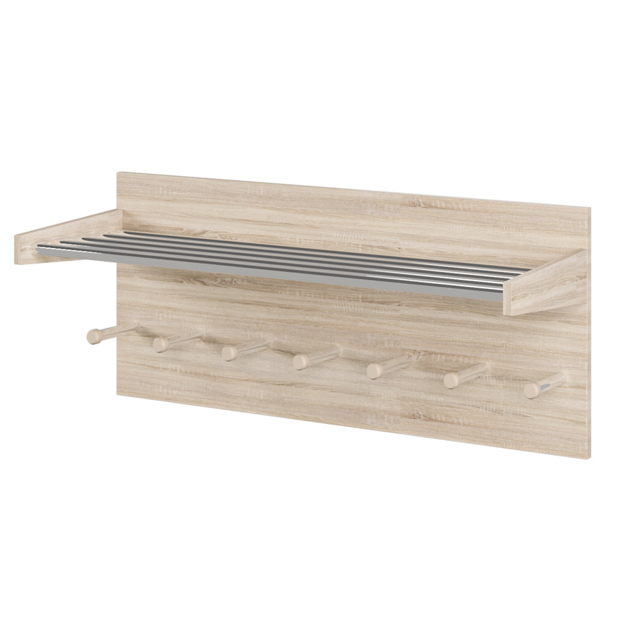 

Настенная вешалка Fenster Тиса Дуб сонома 40x100x27