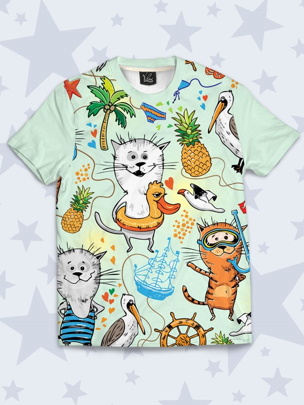 

Футболка Summer cats Vilno 104-110 см 000033882