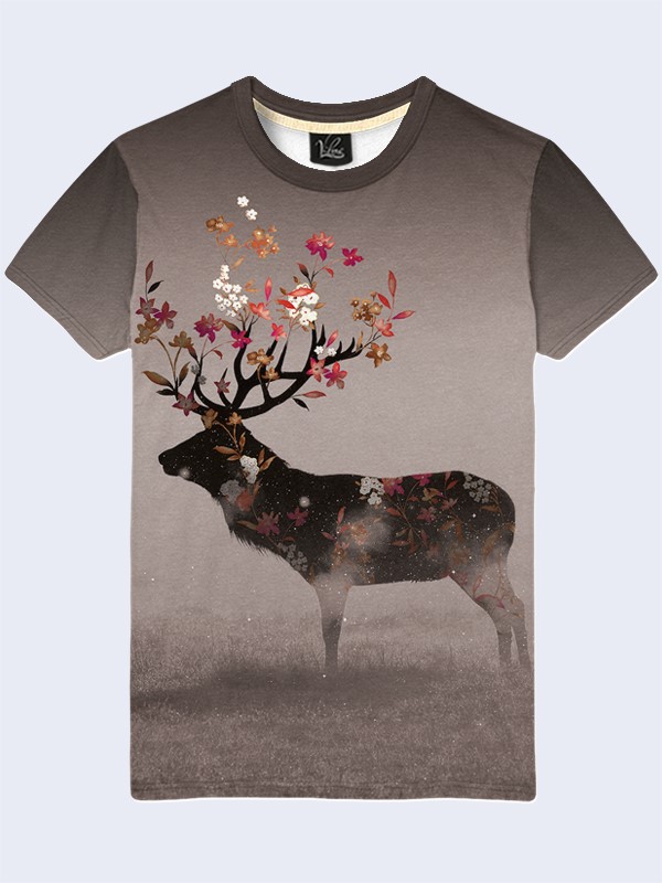 

Футболка Deer in flowers (2061) Vilno S 000033657