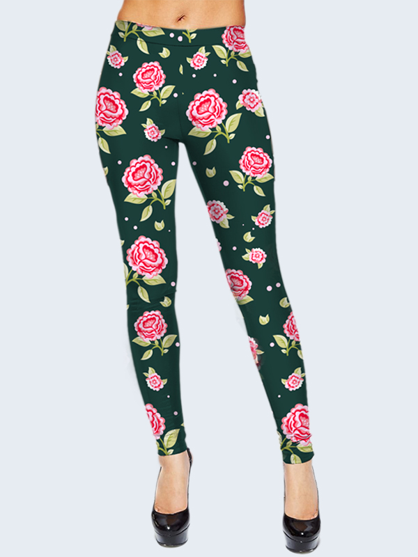 

Леггинсы Цветочки (1080) Vilno L/XL (48-50) 000035378