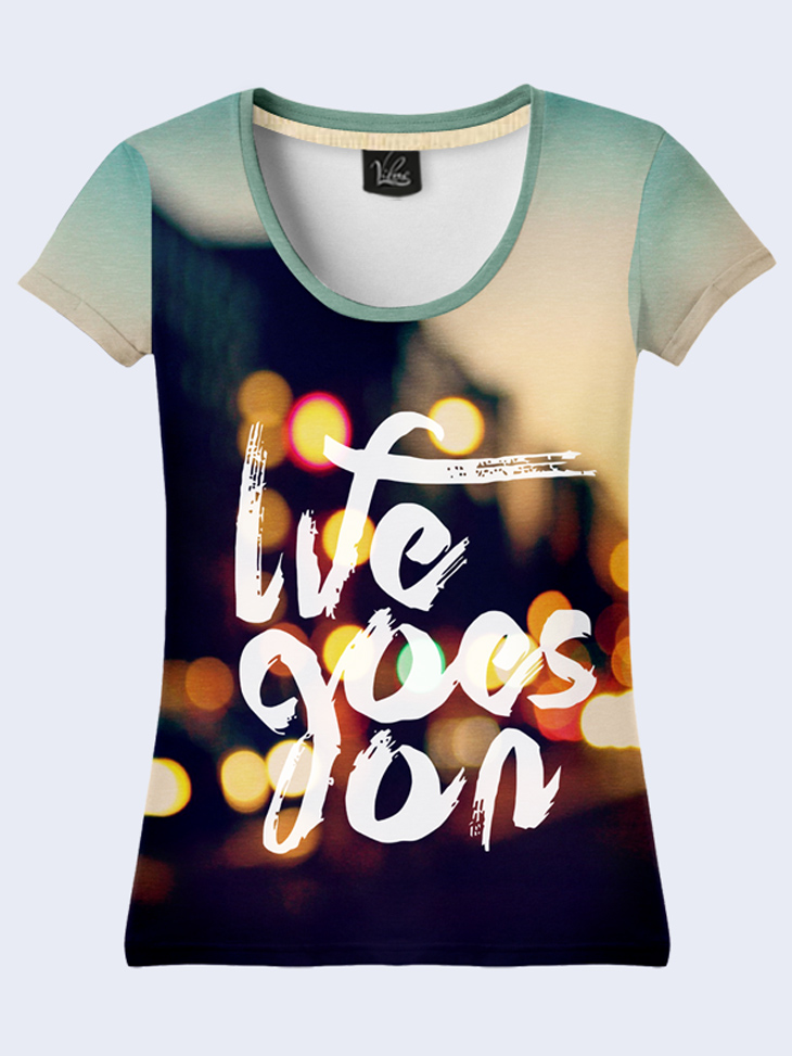 

Футболка Life goes on (2073) Vilno XL (50) 000036370