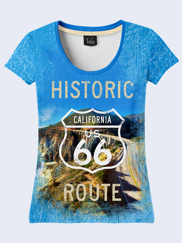 

Футболка Historic route 66 (2188) Vilno M (46) 000037497