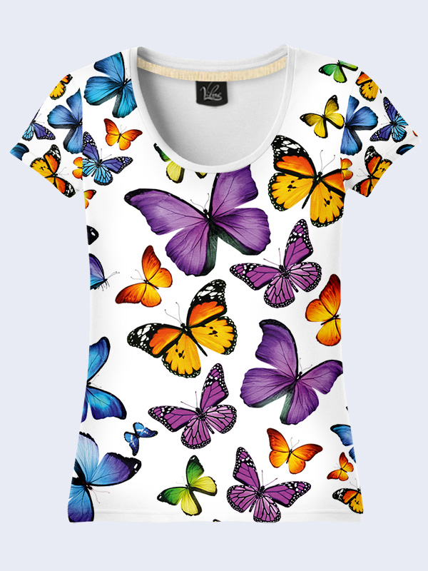 

Футболка Бабочки (2015) Vilno XL (50) 000035296