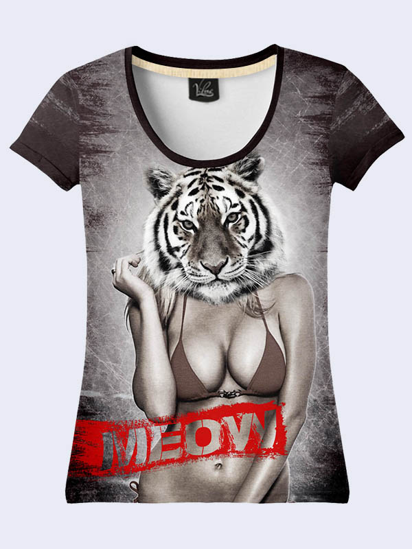 

Футболка Девушка-тигрица (2021) Vilno XL (50) 000035452