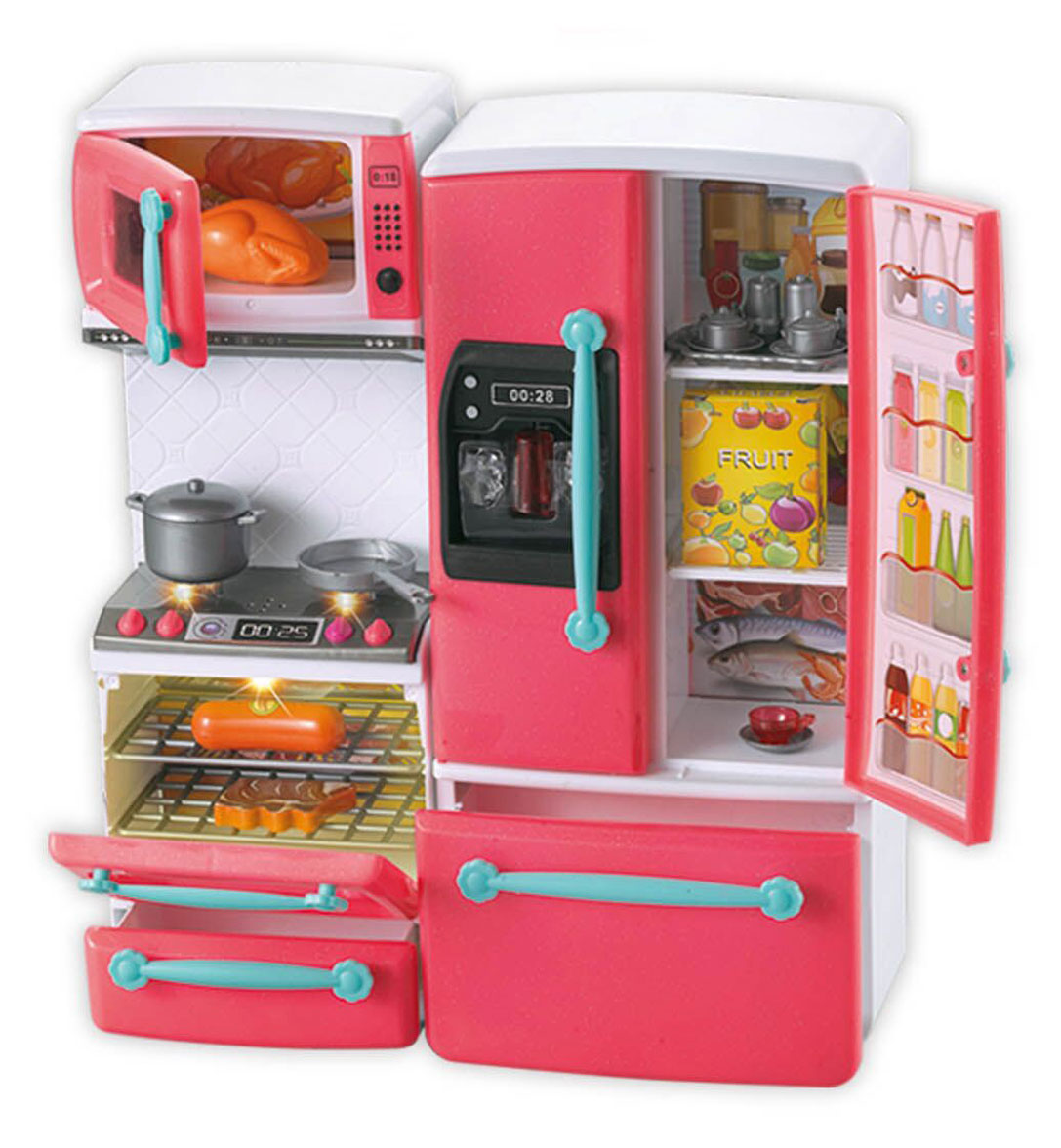 

Игровой набор HYL детская кухня: плита и холодильник, свет, звук (66096-2)