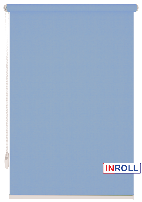 

Ролета тканевая INROLL Есо-Mini 125х185 см Camila Голубой A620