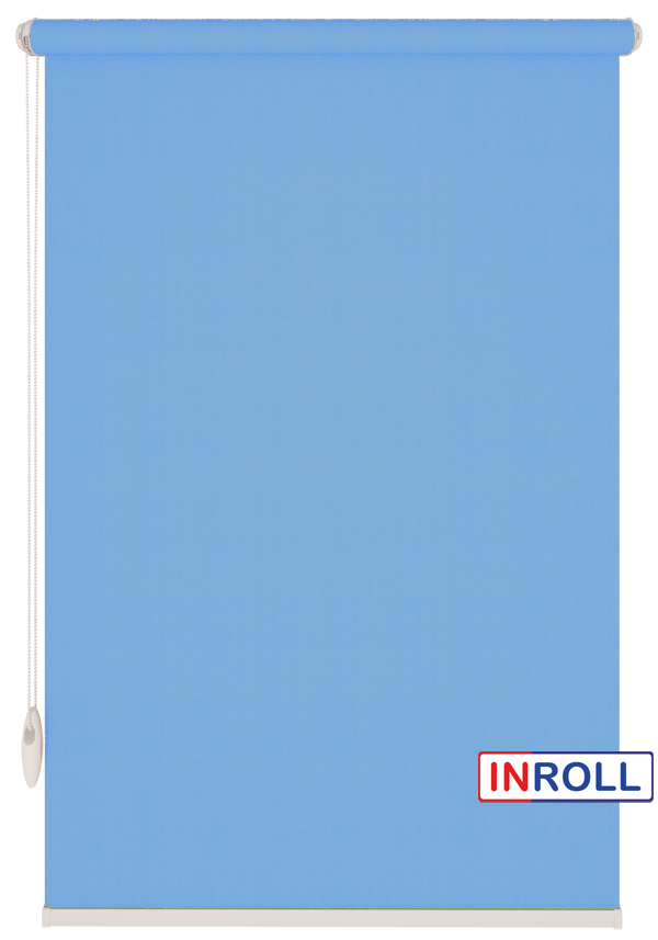 

Ролета тканевая INROLL Есо-Mini 120х185 см Camila Синий A621