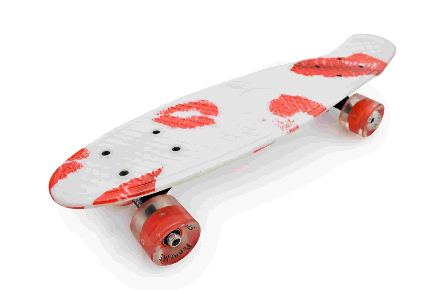 

Пенни Борд Penny Board MARATON губы со светящимися колесами ( 5992 )
