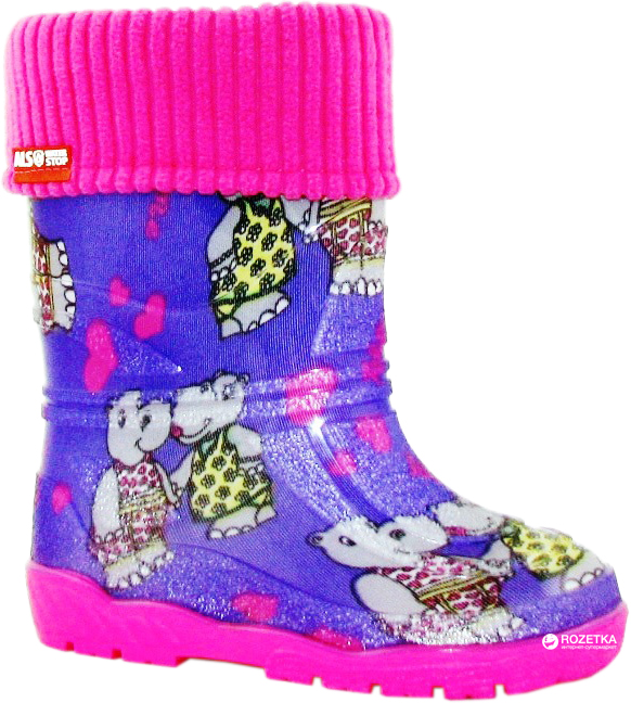 

Резиновые сапоги Alisa Line Color 301 25 (15.4 см) Фиолетовые