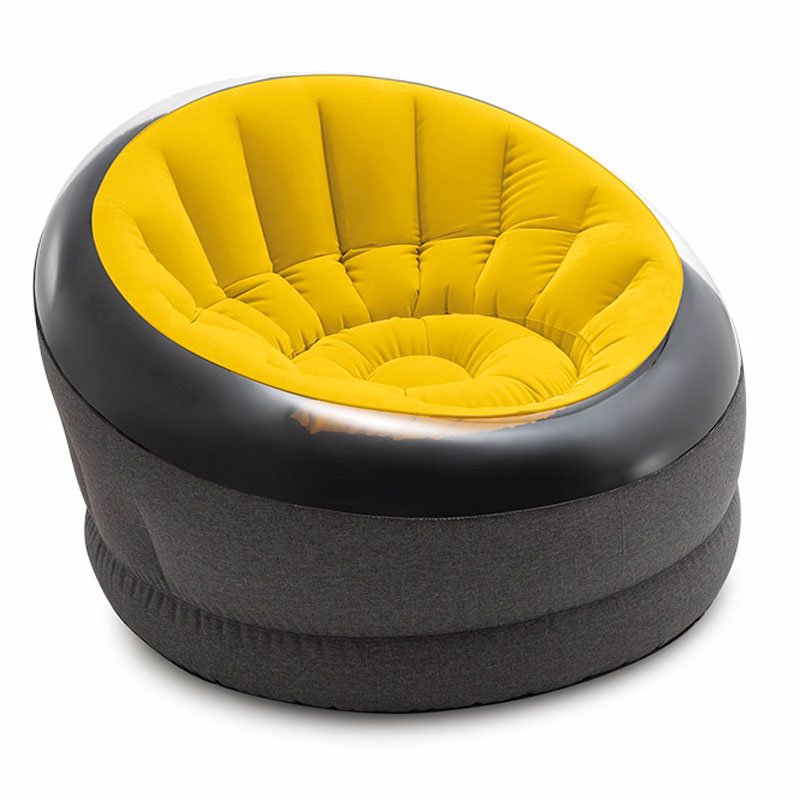

Надувное кресло Intex 66582 (112 x 109 x 69 см) Empire Chair (Желтый)