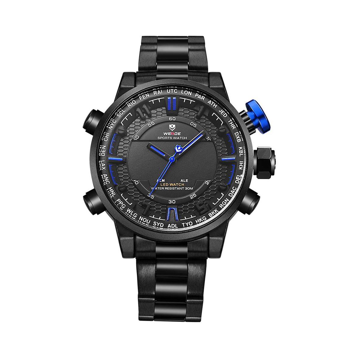 

Часы Weide Blue WH6402B-4C SS (WH6402B-4C)