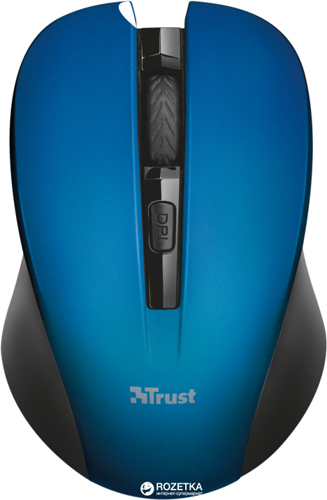 

Мышь Trust Mydo Silent Wireless Blue (TR21870)