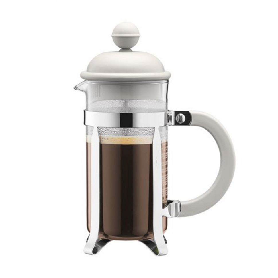 

Кофейник френч-пресс Bodum Caffettiera 0.35 л (белый)