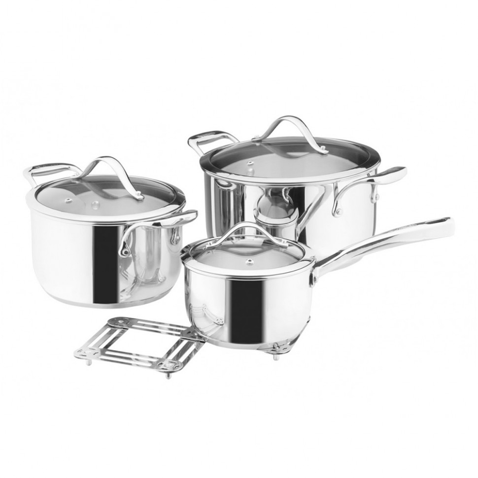 

Набор кастрюль Vinzer Chef (4 предмета)