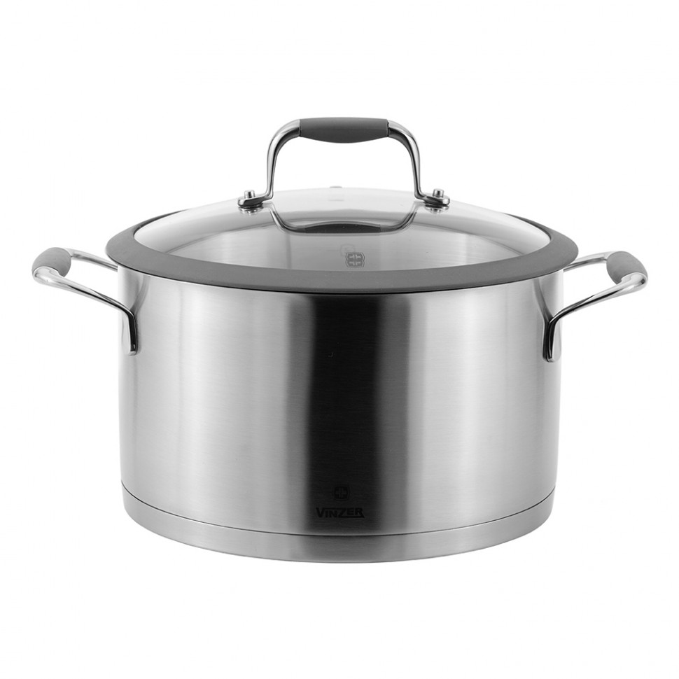 

Кастрюля с крышкой Vinzer Profi (2.4 л)
