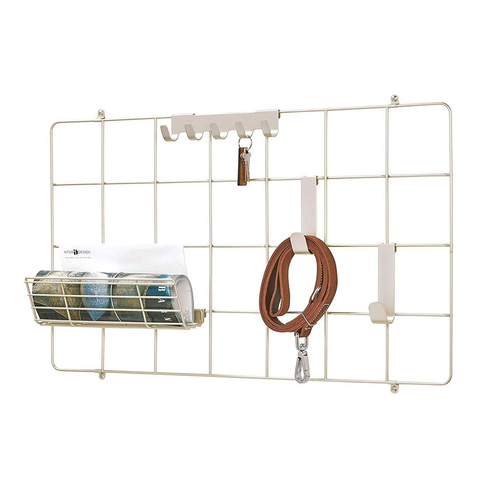 

Органайзер настенный iDesign Jayce 42x72 см (стальной)